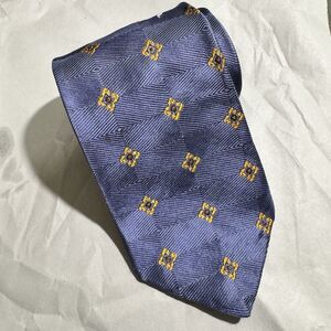 Robert Talbott Blue and Gold Tie